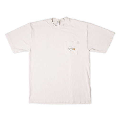 Emblem Pocket Tee (Natural White)